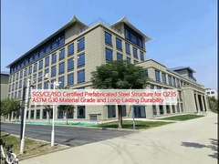 Q235 ASTM G30 재료 등급 및 오래 지속 가능한 내구성을 위한 SGS/CE/ISO 인증 전공제철 구조